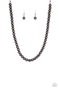 Posh Boss Black Necklace