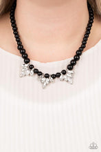 Load image into Gallery viewer, Society Socialite Black Necklace
