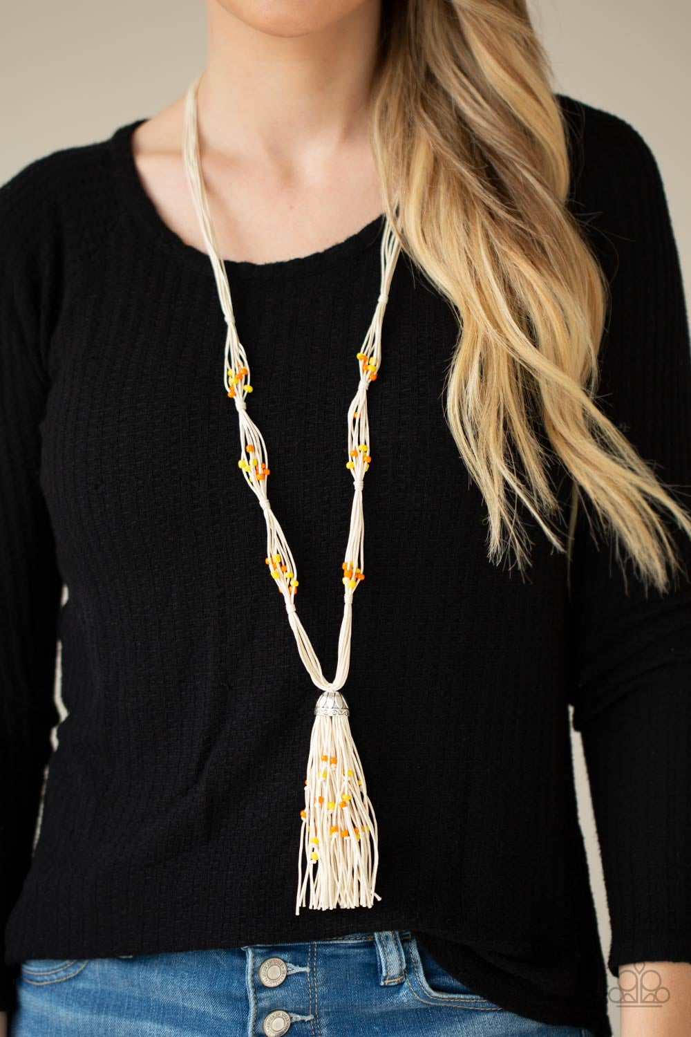 Summery Sensations Orange Necklace