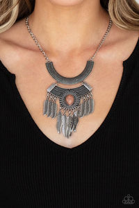 Desert Devotion Brown Necklace