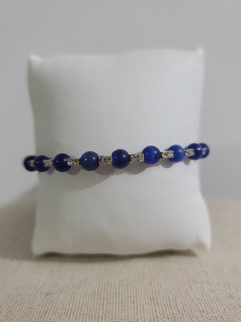 Tea Party Twinkle Blue Bracelet