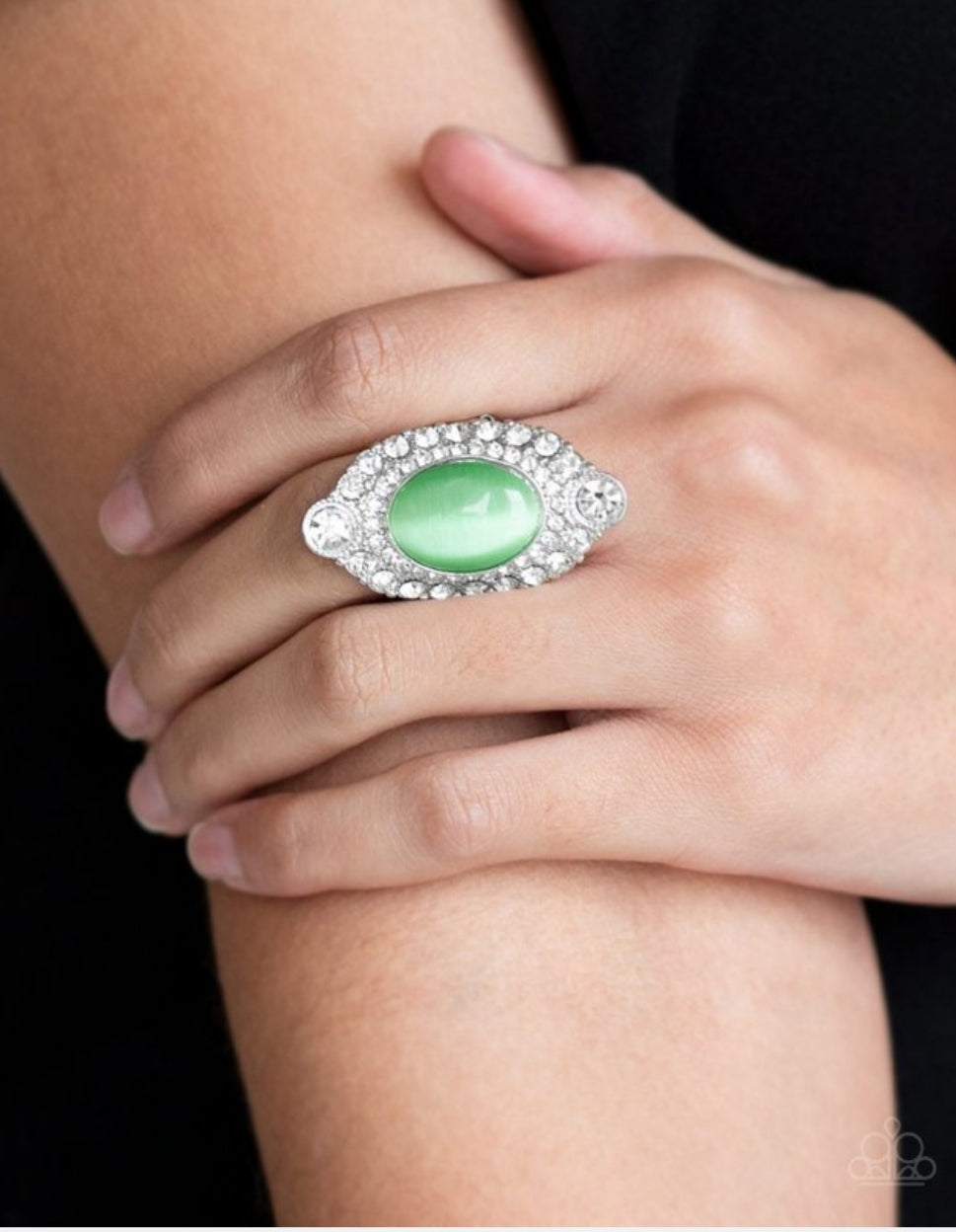 Riviera Royalty Green Ring