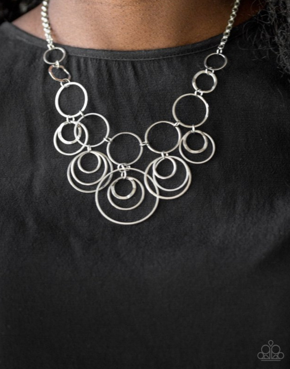 Break The Cycle Silver Necklace