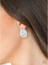 Load image into Gallery viewer, What should I Bling? White Post Earrings

