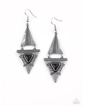 Load image into Gallery viewer, El Paso Edge Black Earrings
