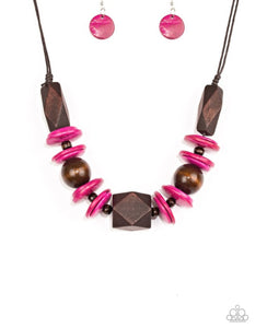 Pacific Paradise Pink Necklace