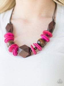 Pacific Paradise Pink Necklace