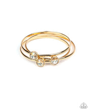 Load image into Gallery viewer, Be All You Can BEDAZZLE Gold Bracelet
