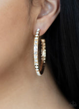 Load image into Gallery viewer, Global Gleam Gold Hoop Earrings
