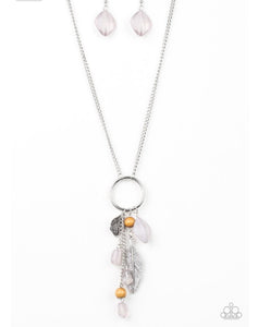 Sky High Style Silver Necklace