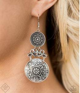 Garden Adventure Silver Earrings