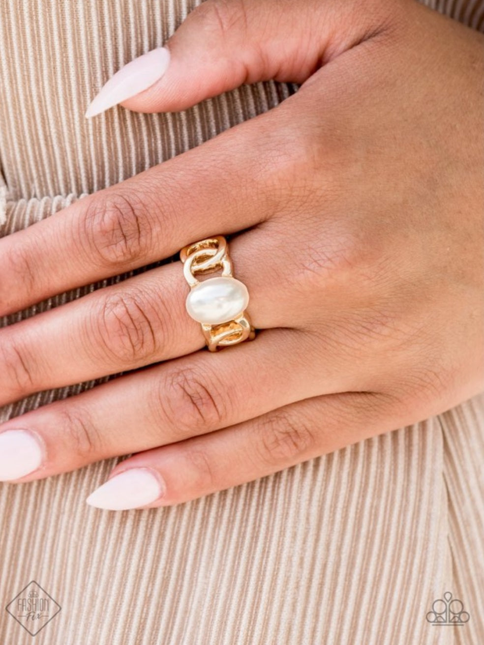 Glamified Glam Gold Ring