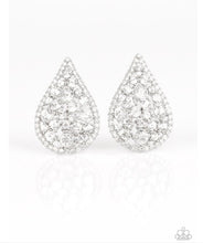 Load image into Gallery viewer, REIGN-Storm White Post Earrings
