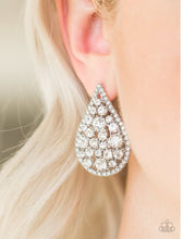 Load image into Gallery viewer, REIGN-Storm White Post Earrings
