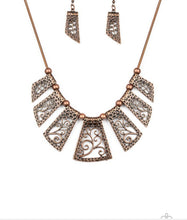 Load image into Gallery viewer, Vintage Vineyard Copper Necklace
