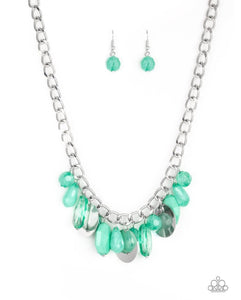 Treasure Shore Green Necklace
