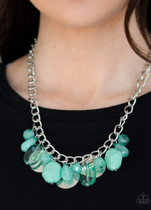 Treasure Shore Green Necklace