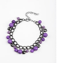 Load image into Gallery viewer, Hold My Drink Purple Bracelet
