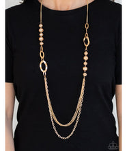 Load image into Gallery viewer, Modern Girl Glam Gold Necklace
