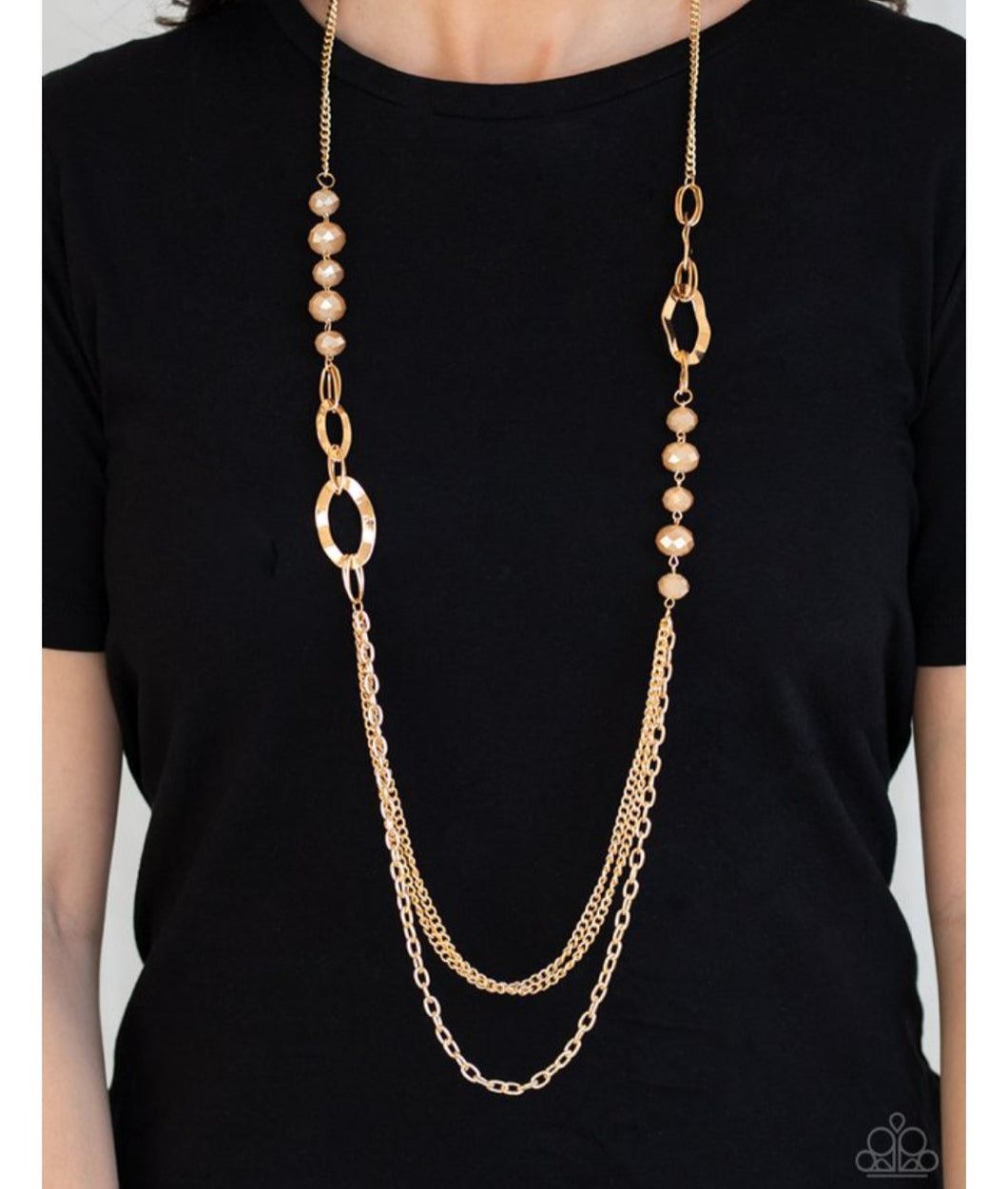 Modern Girl Glam Gold Necklace