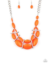 Load image into Gallery viewer, Law Of The Jungle Orange Necklace
