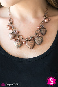 With All Your Heart Copper Necklace