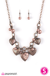 With All Your Heart Copper Necklace