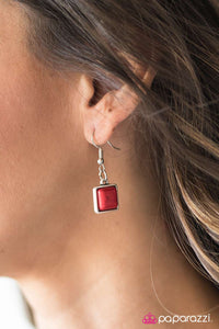 Fierce Fascination Red Necklace