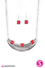 Load image into Gallery viewer, Fierce Fascination Red Necklace
