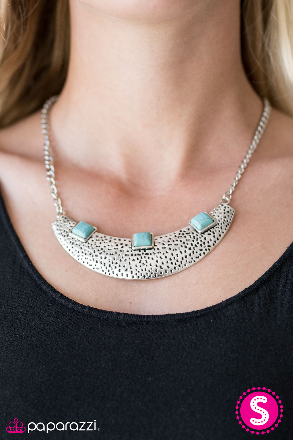 Fierce Fascination Blue Necklace