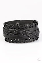 Load image into Gallery viewer, Road Show Black Braid Bracelet
