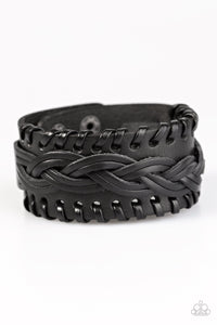 Road Show Black Braid Bracelet