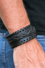 Load image into Gallery viewer, Road Show Black Braid Bracelet
