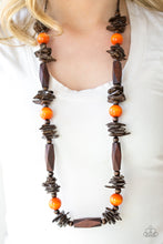 Load image into Gallery viewer, Cozumel Coast Orange Necklace
