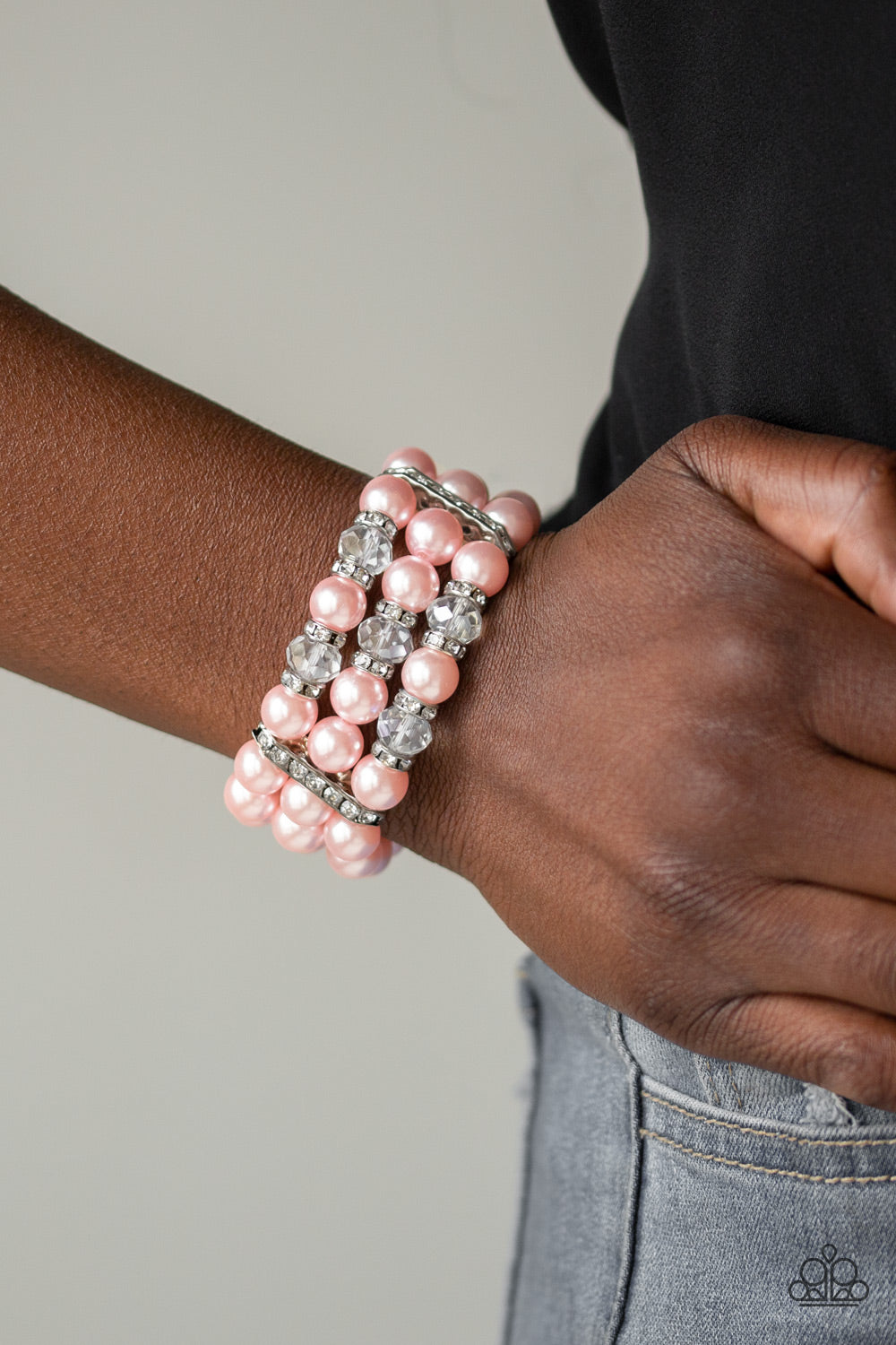 Undeniably Dapper Pink Bracelet