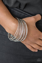 Load image into Gallery viewer, Bangle Babe Silver Bracelet
