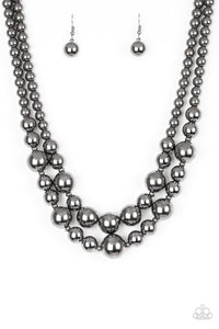 I Double Dare You Gunmetal Necklace