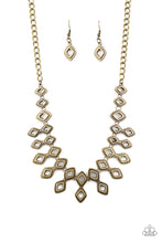 Load image into Gallery viewer, Geocentric Brass Necklace
