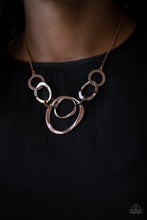 Load image into Gallery viewer, Progressively Vogue Copper Necklace
