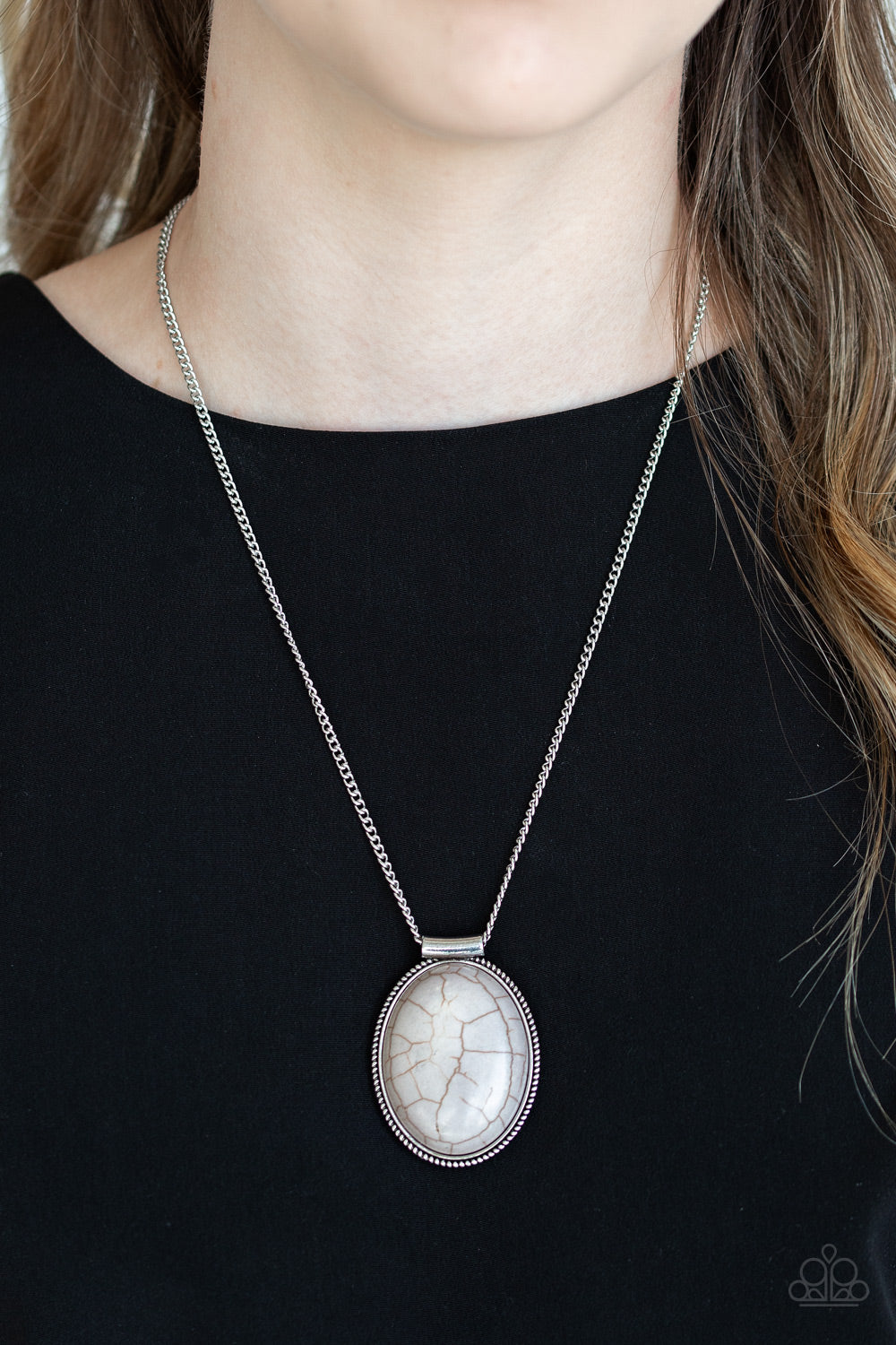 Southwestern Showdown Silver Necklace