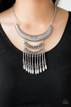 Load image into Gallery viewer, Eastern Empress Silver Necklace
