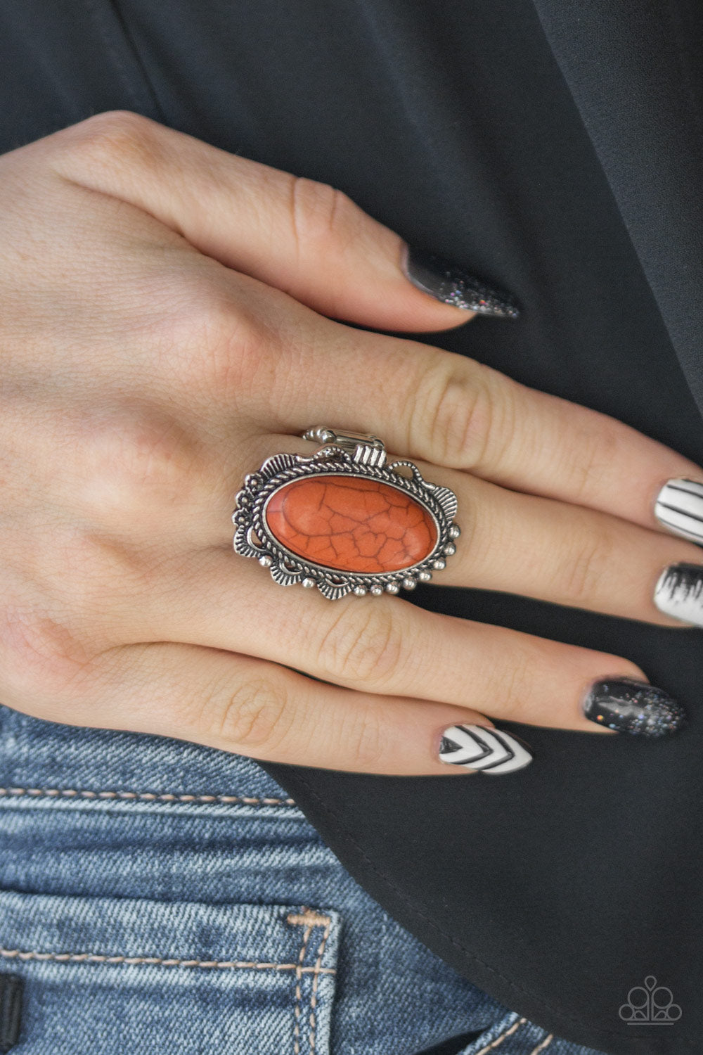 Open Range Orange Ring