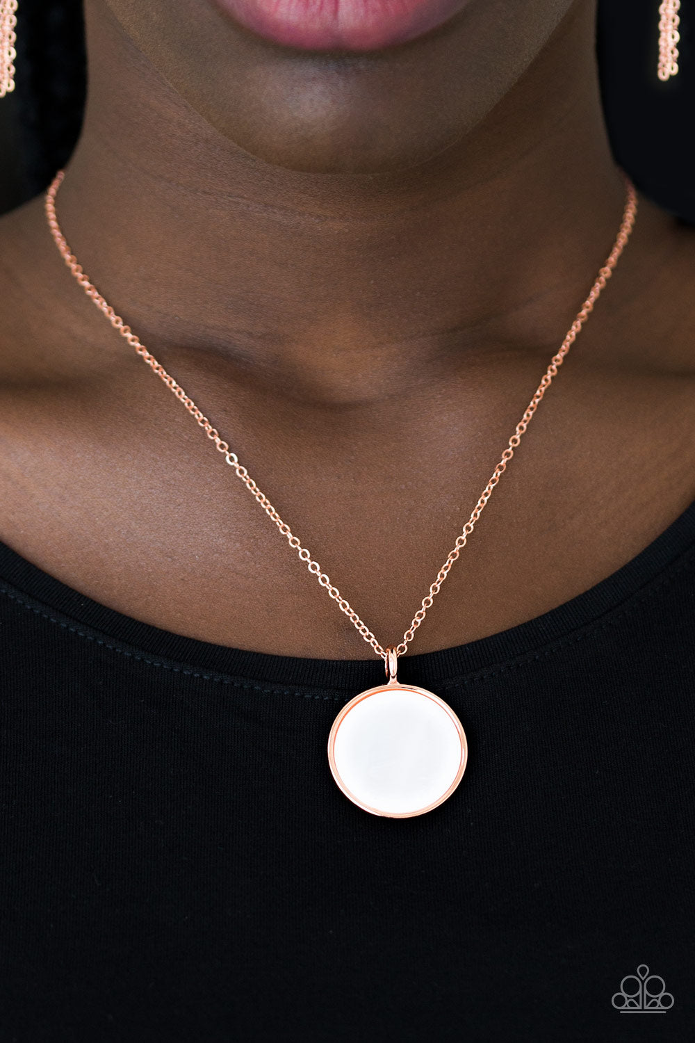 Shimmering Seashores Copper Necklace