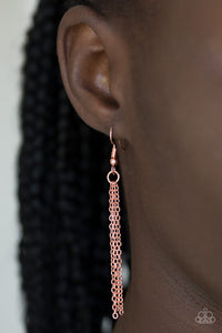 Shimmering Seashores Copper Necklace
