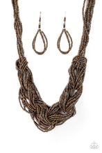 Load image into Gallery viewer, City Catwalk Copper Necklace
