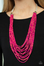 Load image into Gallery viewer, Peacefully Pacific Pink Necklace
