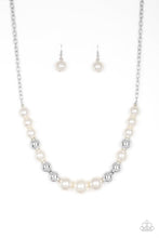 Load image into Gallery viewer, Take Note White Necklace
