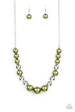 Load image into Gallery viewer, Take Note Green Necklace
