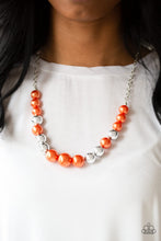 Load image into Gallery viewer, Take Note Orange Necklace

