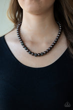 Load image into Gallery viewer, Posh Boss Black Necklace
